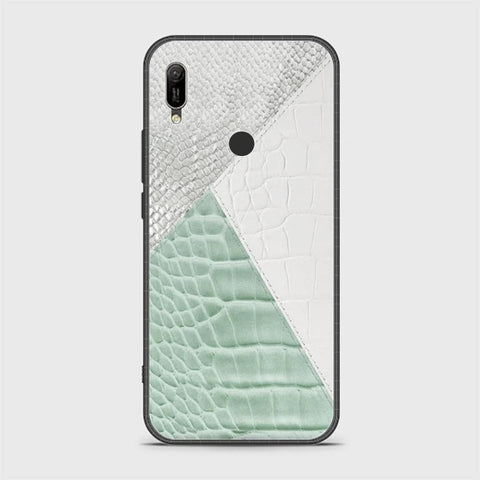 Huawei Y6s 2019 Cover - Printed Skins Series - HQ Ultra Shine Premium Infinity Glass Soft Silicon Borders Case