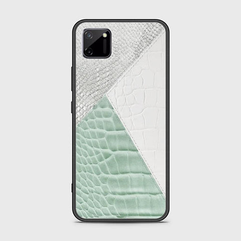 Realme C11 Cover - Printed Skins Series - HQ Ultra Shine Premium Infinity Glass Soft Silicon Borders Case