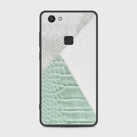 Vivo V7 Plus Cover - Printed Skins Series - HQ Ultra Shine Premium Infinity Glass Soft Silicon Borders Case