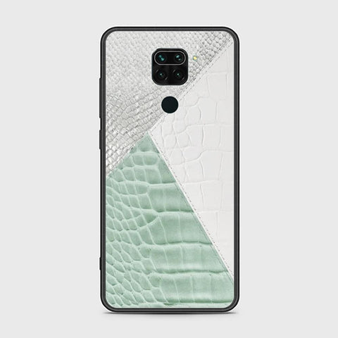 Xiaomi Redmi Note 9 Cover - Printed Skins Series - HQ Ultra Shine Premium Infinity Glass Soft Silicon Borders Case