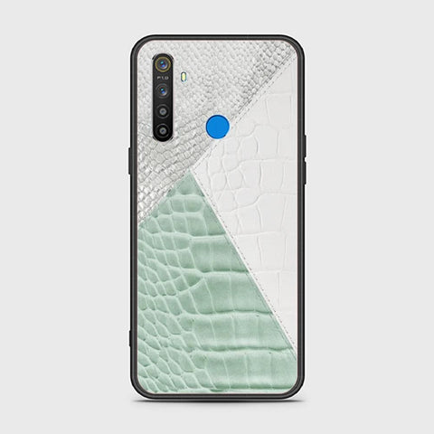 Realme 5i Cover - Printed Skins Series - HQ Ultra Shine Premium Infinity Glass Soft Silicon Borders Case