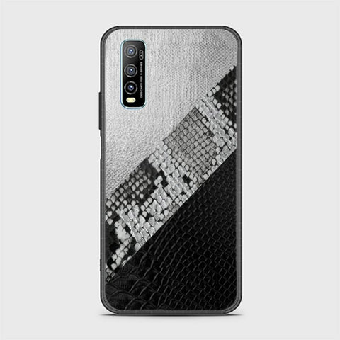 Vivo Y70s Cover - Printed Skins Series - HQ Ultra Shine Premium Infinity Glass Soft Silicon Borders Case