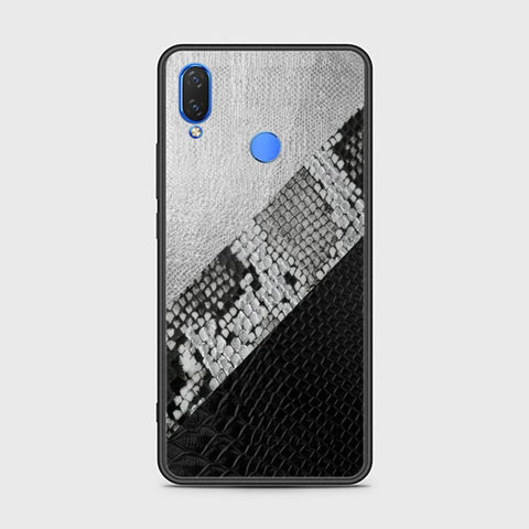 Huawei Y7 (2019) Cover - Printed Skins Series - HQ Ultra Shine Premium Infinity Glass Soft Silicon Borders Case