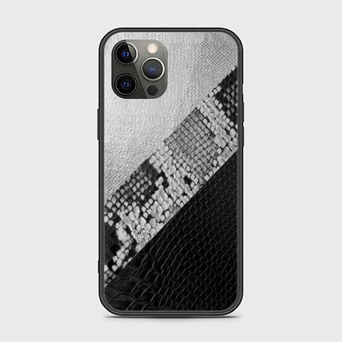 iPhone 12 Pro Max Cover - Printed Skins Series - HQ Ultra Shine Premium Infinity Glass Soft Silicon Borders Case