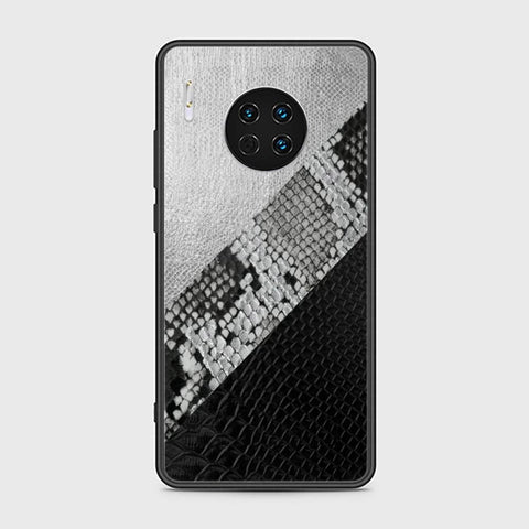 Huawei Mate 30 Cover - Printed Skins Series - HQ Ultra Shine Premium Infinity Glass Soft Silicon Borders Case