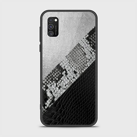 Samsung Galaxy A02s Cover - Printed Skins Series - HQ Ultra Shine Premium Infinity Glass Soft Silicon Borders Case