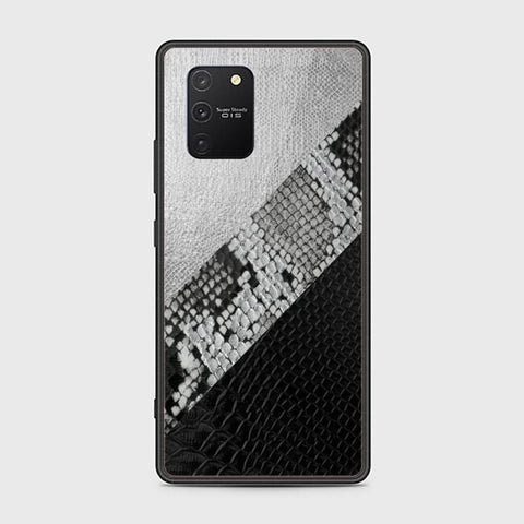 Samsung Galaxy S10 Lite Cover - Printed Skins Series - HQ Ultra Shine Premium Infinity Glass Soft Silicon Borders Case