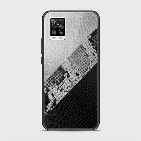 Vivo V20 Cover - Printed Skins Series - HQ Ultra Shine Premium Infinity Glass Soft Silicon Borders Case