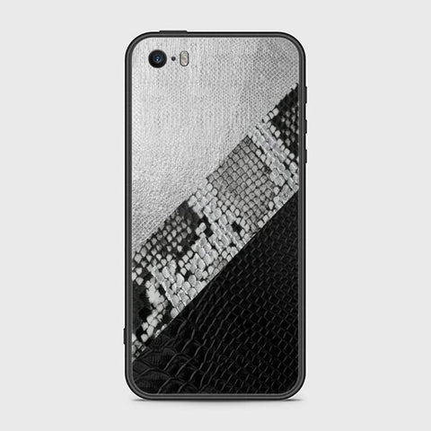 iPhone 5s Cover - Printed Skins Series - HQ Ultra Shine Premium Infinity Glass Soft Silicon Borders Case