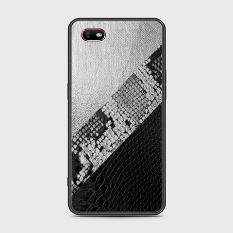 Oppo A1k Cover - Printed Skins Series - HQ Ultra Shine Premium Infinity Glass Soft Silicon Borders Case