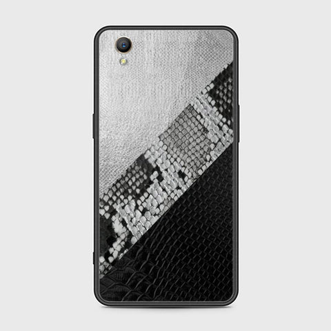 Oppo A37 Cover - Printed Skins Series - HQ Ultra Shine Premium Infinity Glass Soft Silicon Borders Case