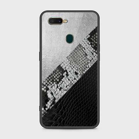 Oppo A12 Cover - Printed Skins Series - HQ Ultra Shine Premium Infinity Glass Soft Silicon Borders Case