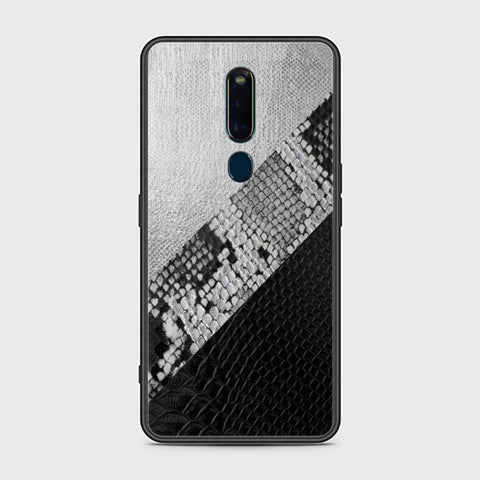 Oppo R19 Cover - Printed Skins Series - HQ Ultra Shine Premium Infinity Glass Soft Silicon Borders Case