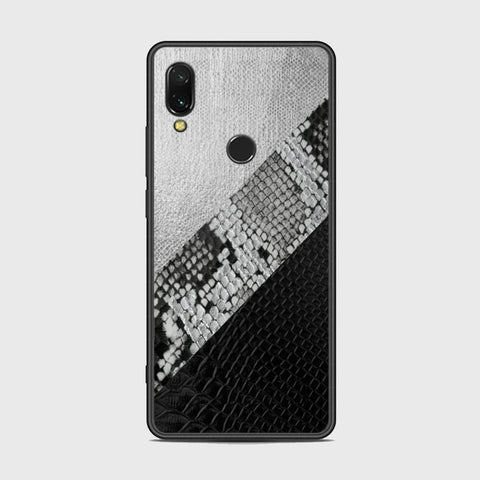 Xiaomi Redmi 7 Cover - Printed Skins Series - HQ Ultra Shine Premium Infinity Glass Soft Silicon Borders Case