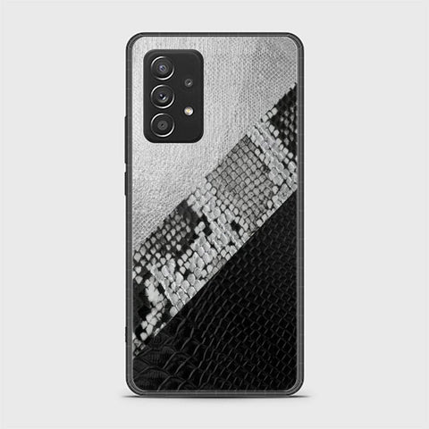 Samsung Galaxy A52 Cover - Printed Skins Series - HQ Ultra Shine Premium Infinity Glass Soft Silicon Borders Case