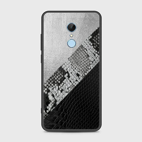 Redmi 5 Plus Cover - Printed Skins Series - HQ Ultra Shine Premium Infinity Glass Soft Silicon Borders Case