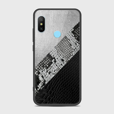 Xiaomi Redmi Note 6 Pro Cover - Printed Skins Series - HQ Ultra Shine Premium Infinity Glass Soft Silicon Borders Case