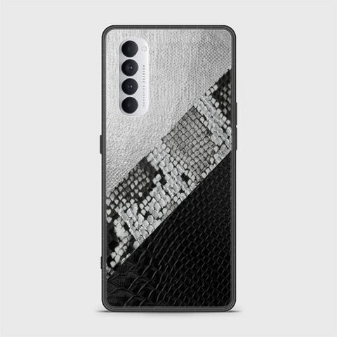Oppo Reno 4 Pro Cover - Printed Skins Series - HQ Ultra Shine Premium Infinity Glass Soft Silicon Borders Case