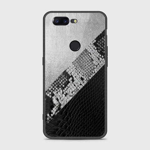 OnePlus 5T Cover- Printed Skins Series - HQ Ultra Shine Premium Infinity Glass Soft Silicon Borders Case