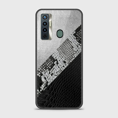 Tecno Camon 17 Cover - Printed Skins Series - HQ Ultra Shine Premium Infinity Glass Soft Silicon Borders Case