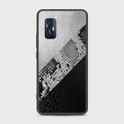 Vivo V17 Cover - Printed Skins Series - HQ Ultra Shine Premium Infinity Glass Soft Silicon Borders Case