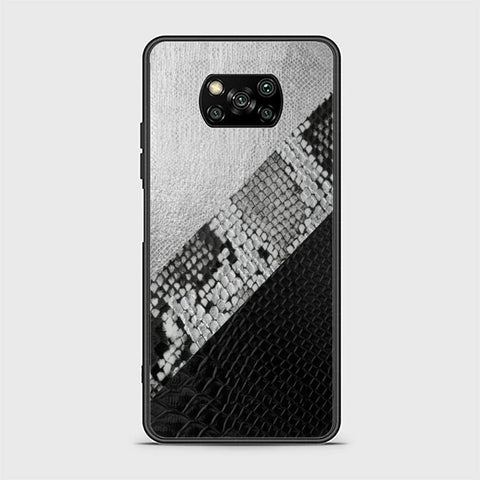 Xiaomi Poco X3 Cover - Printed Skins Series - HQ Ultra Shine Premium Infinity Glass Soft Silicon Borders Case