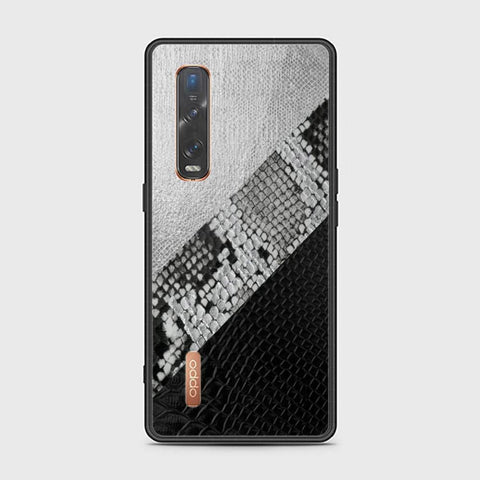 Oppo Find X2 Pro Cover - Printed Skins Series - HQ Ultra Shine Premium Infinity Glass Soft Silicon Borders Case