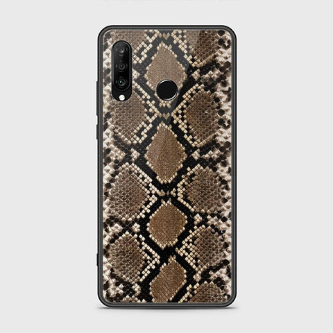 Huawei P30 lite Cover - Printed Skins Series - HQ Ultra Shine Premium Infinity Glass Soft Silicon Borders Case