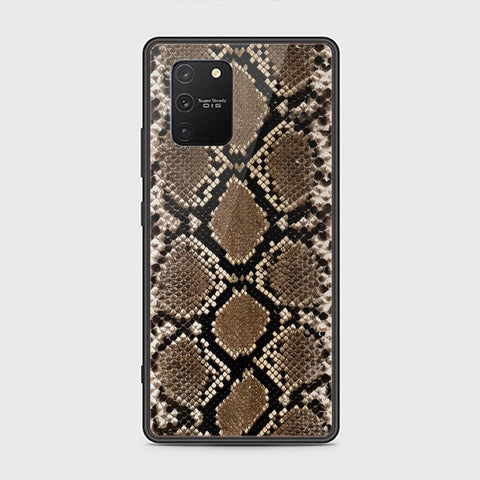 Samsung Galaxy S10 Lite Cover - Printed Skins Series - HQ Ultra Shine Premium Infinity Glass Soft Silicon Borders Case