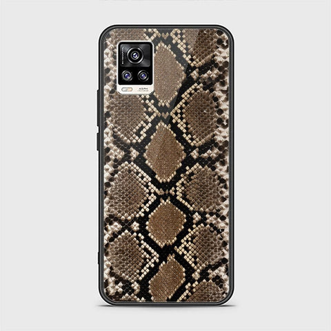 Vivo V20 Cover - Printed Skins Series - HQ Ultra Shine Premium Infinity Glass Soft Silicon Borders Case