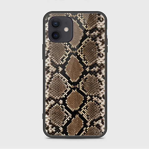 iPhone 12 Mini Cover - Printed Skins Series - HQ Ultra Shine Premium Infinity Glass Soft Silicon Borders Case