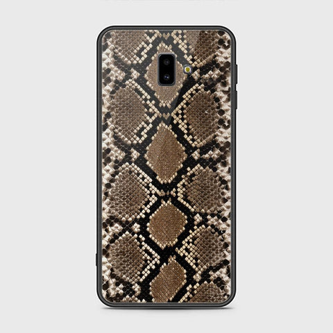 Samsung Galaxy J6 Plus 2018 Cover - Printed Skins Series - HQ Ultra Shine Premium Infinity Glass Soft Silicon Borders Case