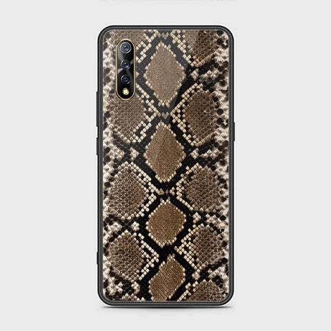 Vivo S1 Cover - Printed Skins Series - HQ Ultra Shine Premium Infinity Glass Soft Silicon Borders Case