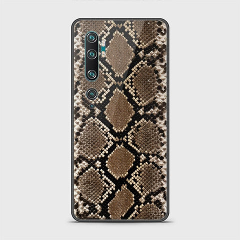 Xiaomi Mi Note 10 Cover - Printed Skins Series - HQ Ultra Shine Premium Infinity Glass Soft Silicon Borders Case