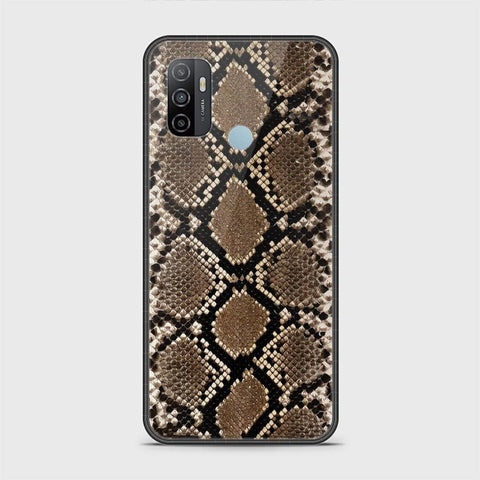 Oppo A53 Cover - Printed Skins Series - HQ Ultra Shine Premium Infinity Glass Soft Silicon Borders Case