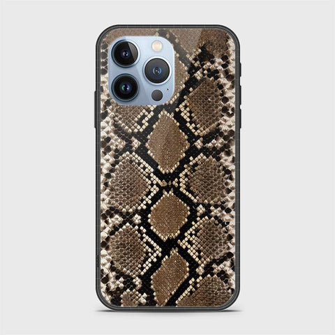 iPhone 13 Pro Cover- Printed Skins Series - HQ Ultra Shine Premium Infinity Glass Soft Silicon Borders Case