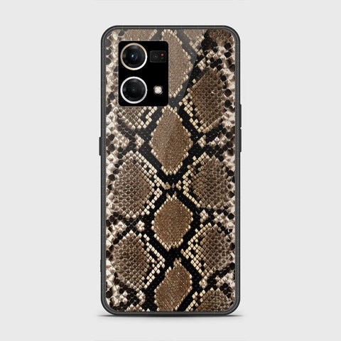 Oppo Reno 8 4G Cover - Printed Skins Series - HQ Ultra Shine Premium Infinity Glass Soft Silicon Borders Case