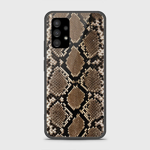 Samsung Galaxy A33 5G Cover- Printed Skins Series - HQ Ultra Shine Premium Infinity Glass Soft Silicon Borders Case