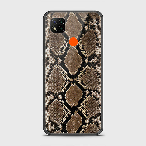 Xiaomi Redmi 9C Cover- Printed Skins Series - HQ Ultra Shine Premium Infinity Glass Soft Silicon Borders Case