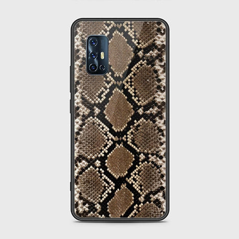 Vivo V17 Cover - Printed Skins Series - HQ Ultra Shine Premium Infinity Glass Soft Silicon Borders Case