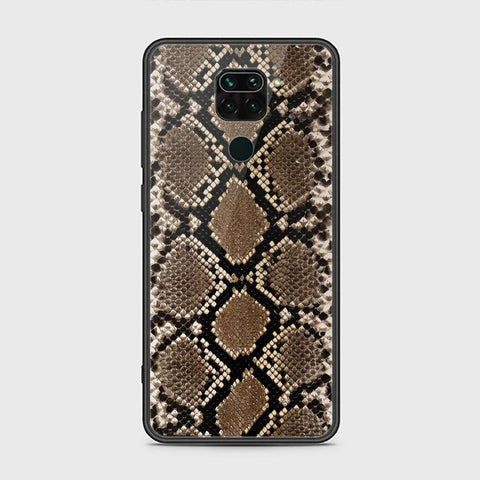 Xiaomi Redmi Note 9 Cover - Printed Skins Series - HQ Ultra Shine Premium Infinity Glass Soft Silicon Borders Case