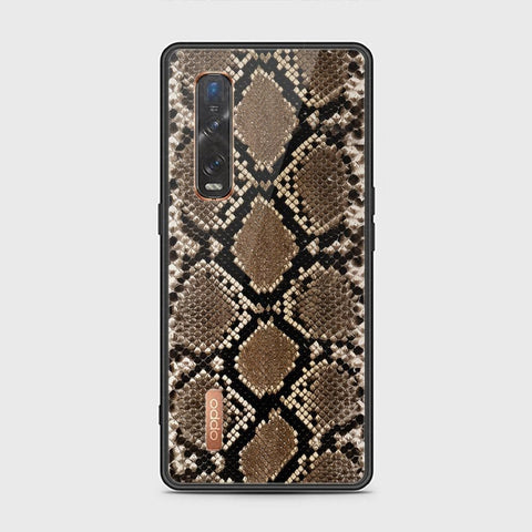 Oppo Find X2 Pro Cover - Printed Skins Series - HQ Ultra Shine Premium Infinity Glass Soft Silicon Borders Case