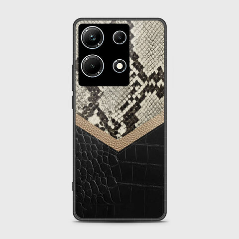 Infinix Note 30 Pro Cover- Printed Skins Series - HQ Ultra Shine Premium Infinity Glass Soft Silicon Borders Case