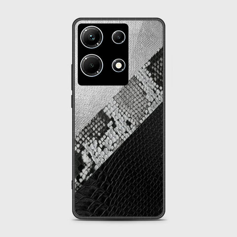 Infinix Note 30 Pro Cover- Printed Skins Series - HQ Ultra Shine Premium Infinity Glass Soft Silicon Borders Case