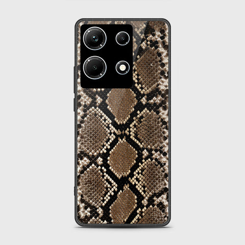 Infinix Note 30 Pro Cover- Printed Skins Series - HQ Ultra Shine Premium Infinity Glass Soft Silicon Borders Case