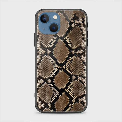 iPhone 13 Cover - Printed Skins Series - HQ Ultra Shine Premium Infinity Glass Soft Silicon Borders Case