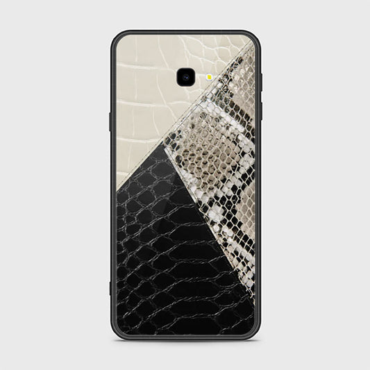 Samsung Galaxy J4 Plus Cover- Printed Skins Series - HQ Ultra Shine Premium Infinity Glass Soft Silicon Borders Case (Fast Delivery)