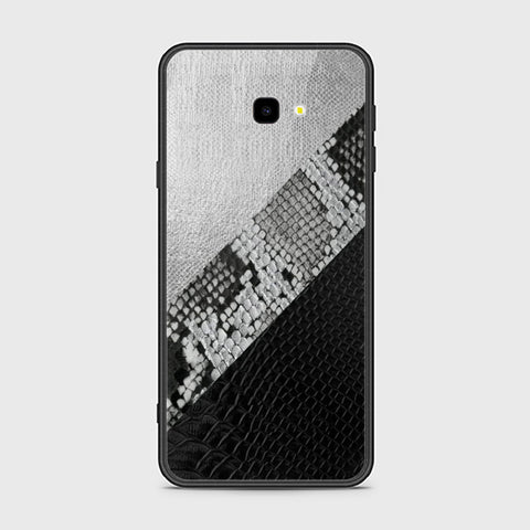 Samsung Galaxy J4 Plus Cover- Printed Skins Series - HQ Ultra Shine Premium Infinity Glass Soft Silicon Borders Case