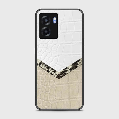 Oppo A77 5G Cover- Printed Skins Series - HQ Ultra Shine Premium Infinity Glass Soft Silicon Borders Case