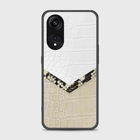 Oppo A1 Pro  Cover- Printed Skins Series - HQ Ultra Shine Premium Infinity Glass Soft Silicon Borders Case